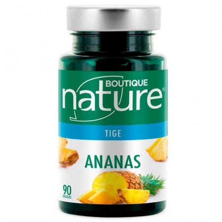 Ananas - Bromelaine 90 gelules - Boutique Nature