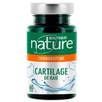 Cartilage raie - cartilages 60 gélules - Boutique Nature