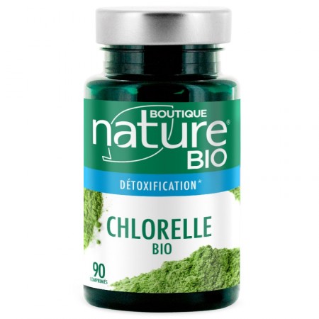 Chlorelle bio 90 Chelation des metaux lourds - Boutique Nature