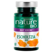 ESCHOLTZIA bio - Action relaxante - 60 gélules - Boutique Nature