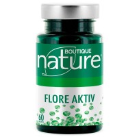 Flore aktiv - flore intestinale - 60 gélules - Boutique Nature