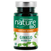 GINKGO Bio- cognitif et circulation 60 gél - Boutique Nature