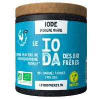 IODA, Iode BIO - Tyroïde - 90 comprimés - Les Bio Frères