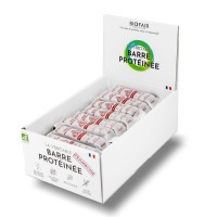 Barres protéinées Framboise BIO - 24 barres de 33g Biofair Nutrition
