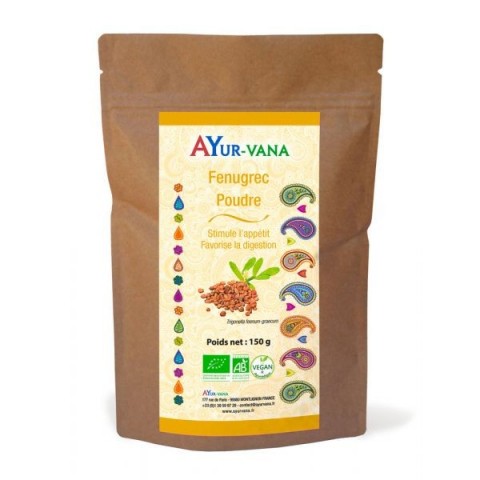 FENUGREC - Bio 150g régulation de la glycémie Ayur-Vana- AyurVana