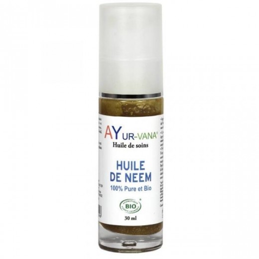 HUILE DE NEEM Bio 30 ml - Purifiante & Anti-imperfections - Ayur-Vana