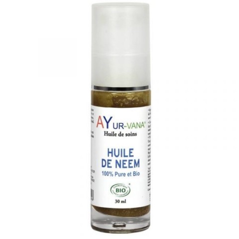HUILE DE NEEM Bio 30 ml - soin de la peau Ayur-Vana- AyurVana