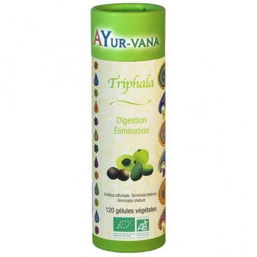 TRIPHALA BIO 120 gél. - Digestion, Détox & Transit - Ayur-Vana