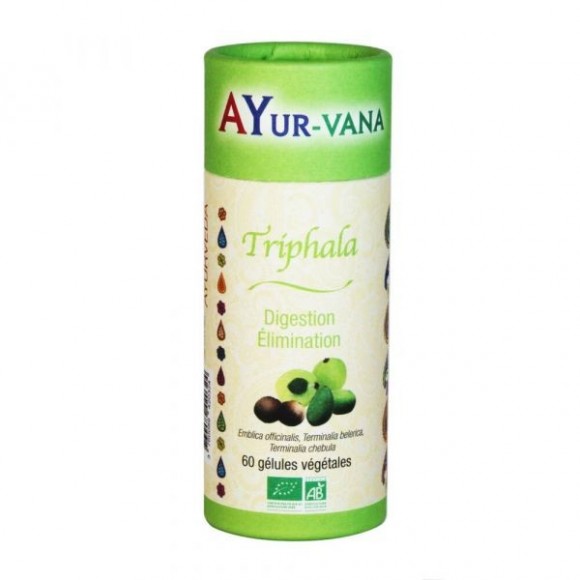TRIPHALA Bio - digestion, élimination 60 gél. - Ayur-Vana- AyurVana