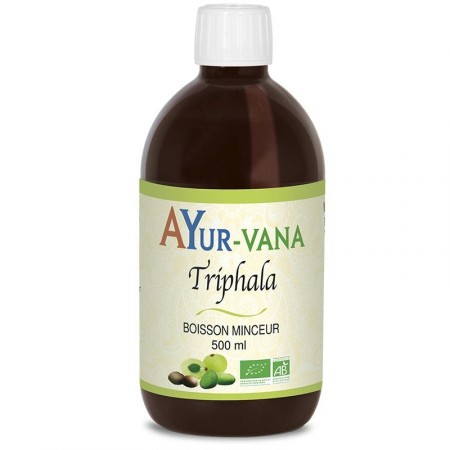 TRIPHALA Boisson Bio - Transit intestinal 500 ml - Ayur-Vana Ayurvana Ayur Vana