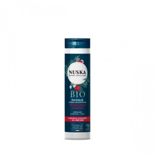 MASQUE CHEVEUX COLORÉS BIO - Éclat et Protection - NUSKA