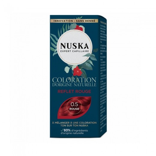 REFLET ROUGE 0.5 - Booster de Coloration Naturelle - NUSKA