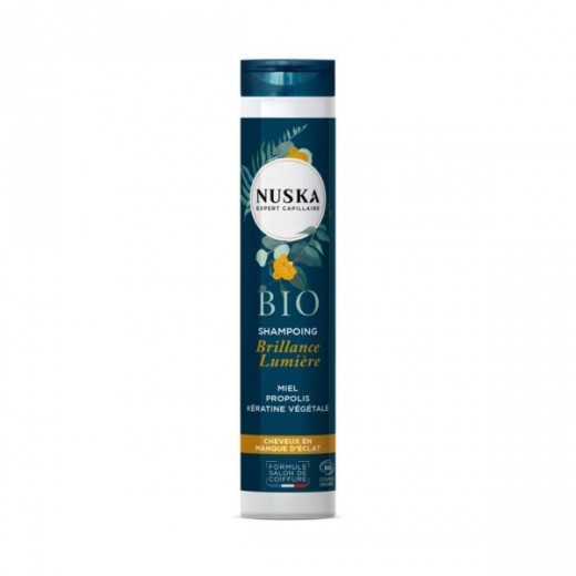 SHAMPOING BRILLANCE BIO - Éclat Miroir et Lumière - NUSKA