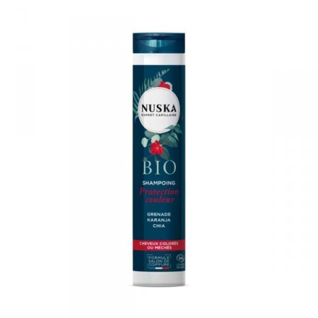 SHAMPOING cheveux colorés BIO - 230 ml- Nuska