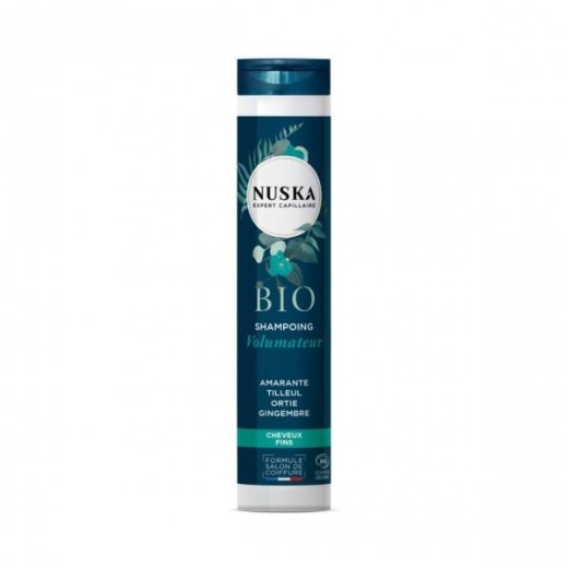 SHAMPOING CHEVEUX FINS VOLUME BIO - Corps et Légèreté - NUSKA