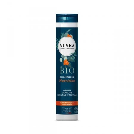 SHAMPOING cheveux secs et abîmés BIO - 230 ml- Nuska