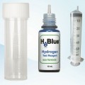Test de l'eau hydrogénée au bleu de méthylène.
