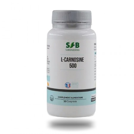 L - CARNOSINE L Carnosine - protection de l'oeil - 500 mg Sfb