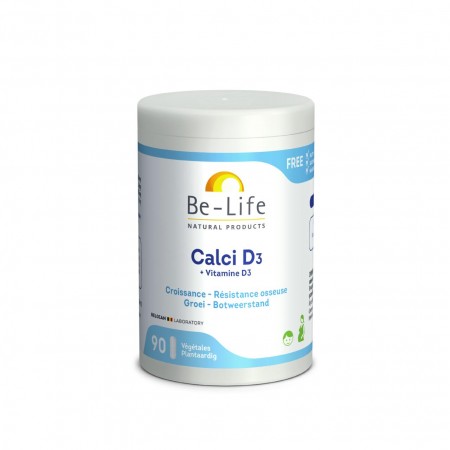 Calci D3 90gél. capital osseux - Be-Life Par BIO-LIFE