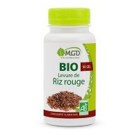 RIZ ROUGE Bio - Cholestérol - sucres sanguins 90 gel- MGD Nature