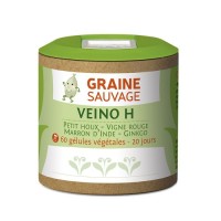 Veino H - 60 gél - Hémorroïdes - Graine Sauvage