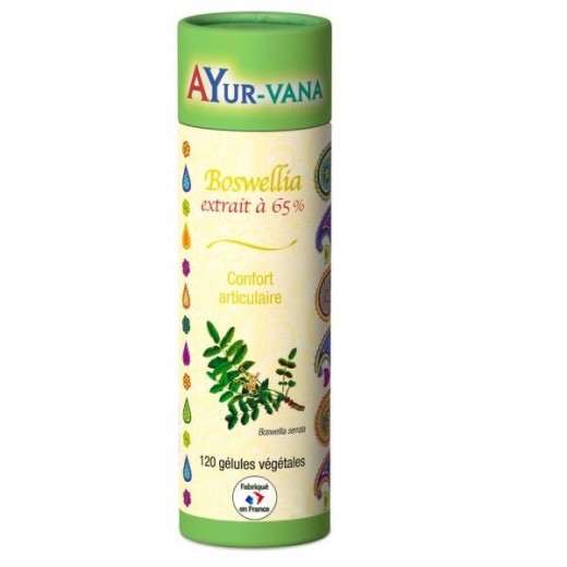 BOSWELLIA Bio 120 gél. - Articulations & Mobilité - Ayur-Vana