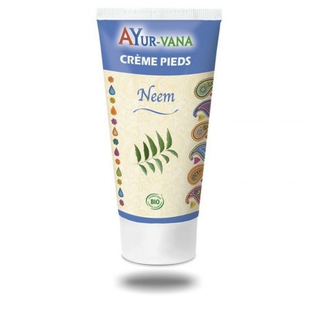 CRÈME PIEDS au Neem Bio tube 75 ml - Ayur-Vana