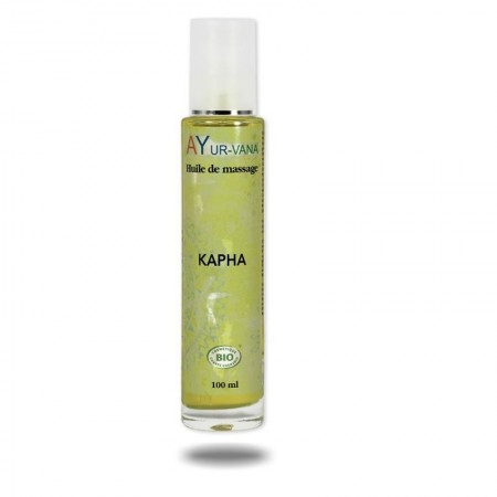 HUILE DE MASSAGE Bio KAPHA - Minceur 100ml - Ayur-Vana Ayurvana Ayur Vana