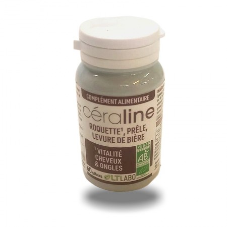 CÉRALINE BIO - Cheveux Ongles Phanères - 60 capsules - LTLABO - LT Labo