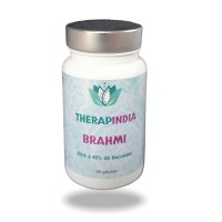 BRAHMI (bacopa monieri) 60gel - santé cérébrale - THERAPINDIA 