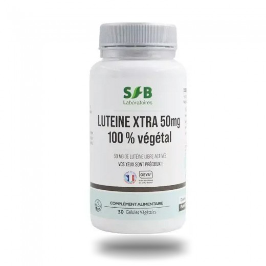 LUTÉINE XTRA 50mg - 30 gél. - Santé de la Rétine et Œil - SFB