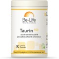 TAURIN Acide aminé soufré 90 gél. - stress oxydatif - foie - Be-Life