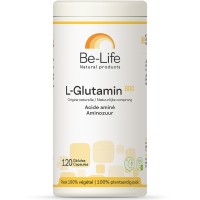 L-Glutamin 800 120 gél. muscles et paroi intestinale Be-Life BIO-LIFE