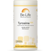Tyrosine 500 120 gél. Concentration mémoire Be-Life Par BIO-LIFE