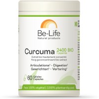 Curcuma 2400 + Piperine 60 gél. - Be-Life