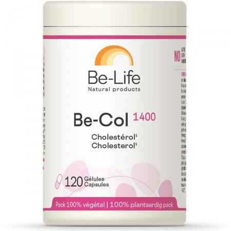 Be-Col 1400 cholestérol normal - 120 gél. - Be-Life Par BIO-LIFE