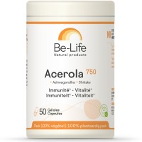 Acérola 750 renforce l'immunité - 50gel - Be-Life - Bio-life