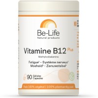 Vitamine B12 PLUS 90 gél. - Be-Life