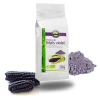 FARINE DE MAÏS VIOLET bio 250g - Ecoidées