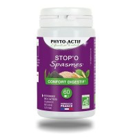 STOP O SPASMES - confort Digestif 60 gel - Phyto-actif