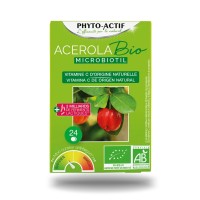 ACEROLA bio Microbiotil - 24 comp Phyto-Actif