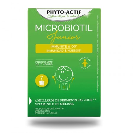 MICROBIOTIL JUNIOR - défenses, fatigue, immunité juniors - Phyto-Actif
