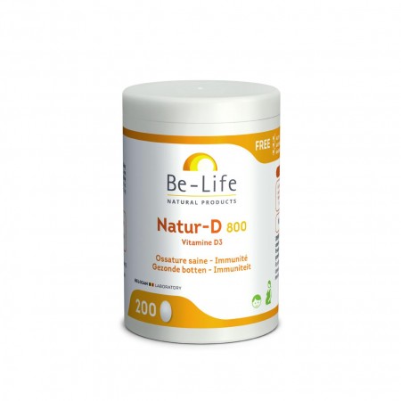 Natur-D 2000 (Vitamine D3) caps. - Be-Life Par BIO-LIFE