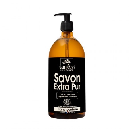 XXL Savon Liquide Extra Pur 5 Ingrédients - 1L Naturado
