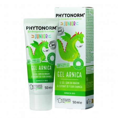 Gel arnica du dragon : contusions, bosses, bleus - Phytonorm Gel arnica du dragon : contusions, bosses, bleus - Phytonorm