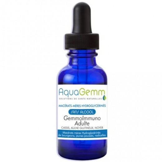 GEMMO IMMUNO ADULTE AQUAGEMM - Défenses Naturelles, Vitalité - Biogemm