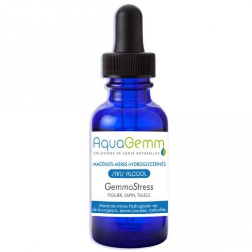 GEMMO STRESS AQUAGEMM - Calme, Sérénité et Anti-Anxiété - Biogemm