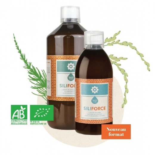 SILIFORCE 1 Litre - Silicium Organique Végétal Bio - Michel Dogna