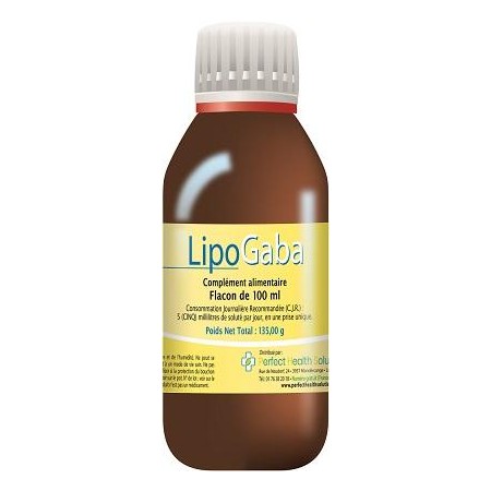 LIPO GABA Liposomé système nerveux Perfect health Solutions