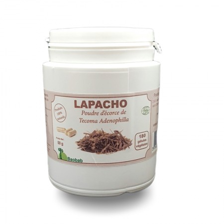LAPACHO - anti-bactérien et immunité 180 gél.- Baobab